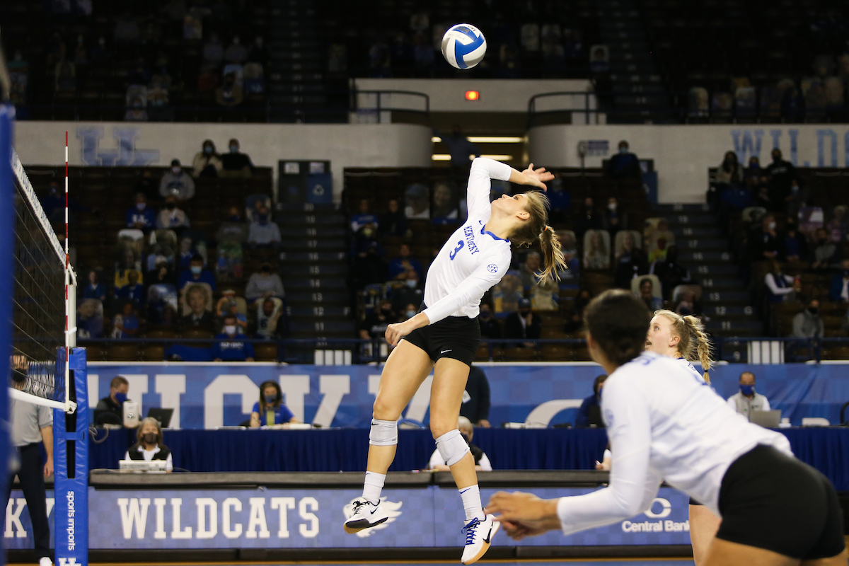 Madison Lilley.

Kentucky sweeps LSU 3-0.

Photo by Hannah Phillips | UK Athletics