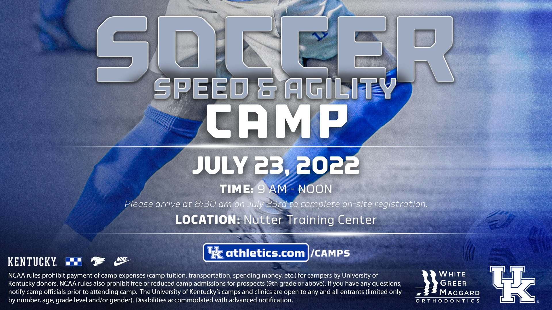 Kentucky Soccer Speed and Agility Camp