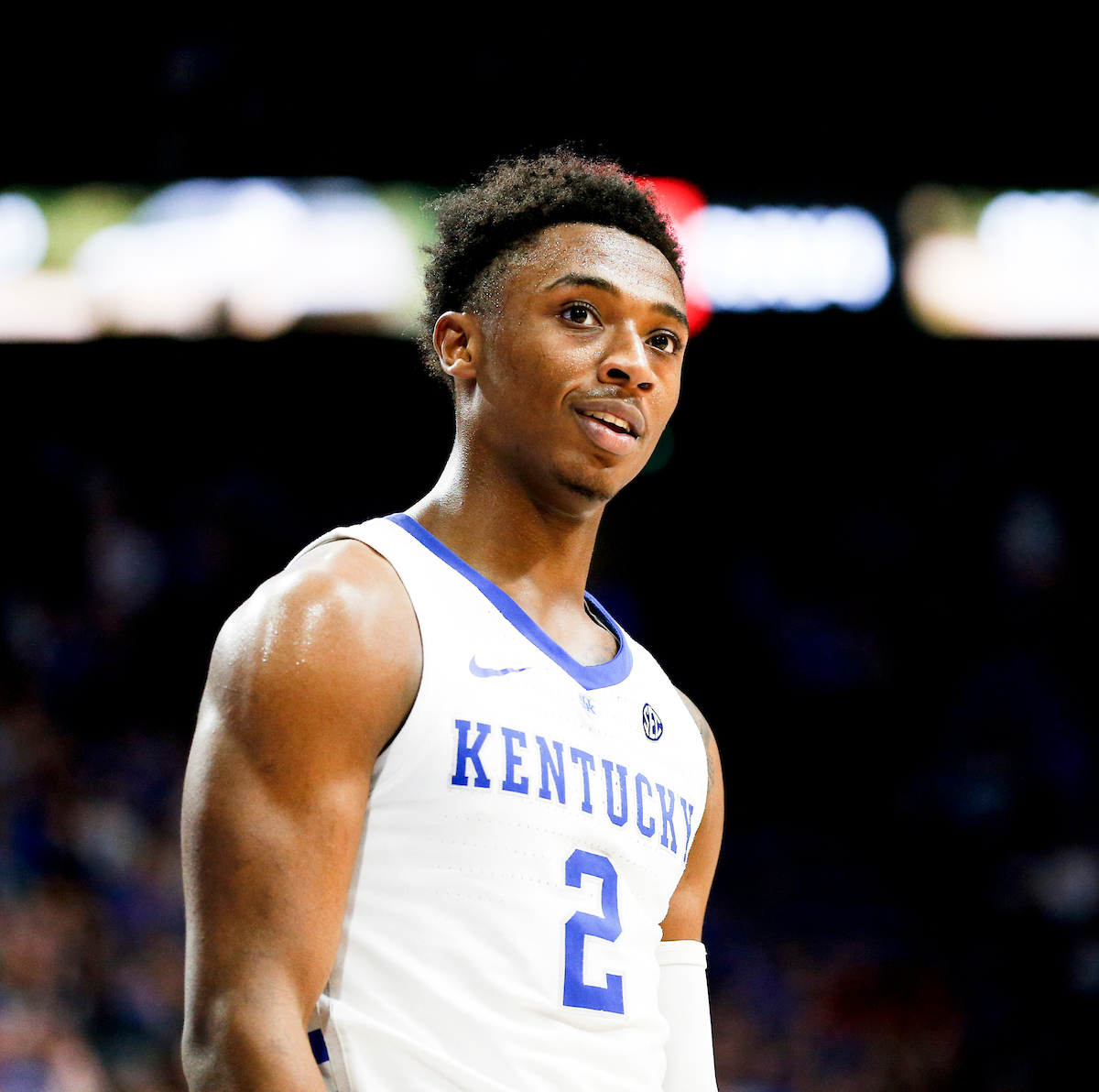 Ashton Hagans.

Kentucky beat Arkansas 70-66.

Photo by Isaac Janssen | UK Athletics