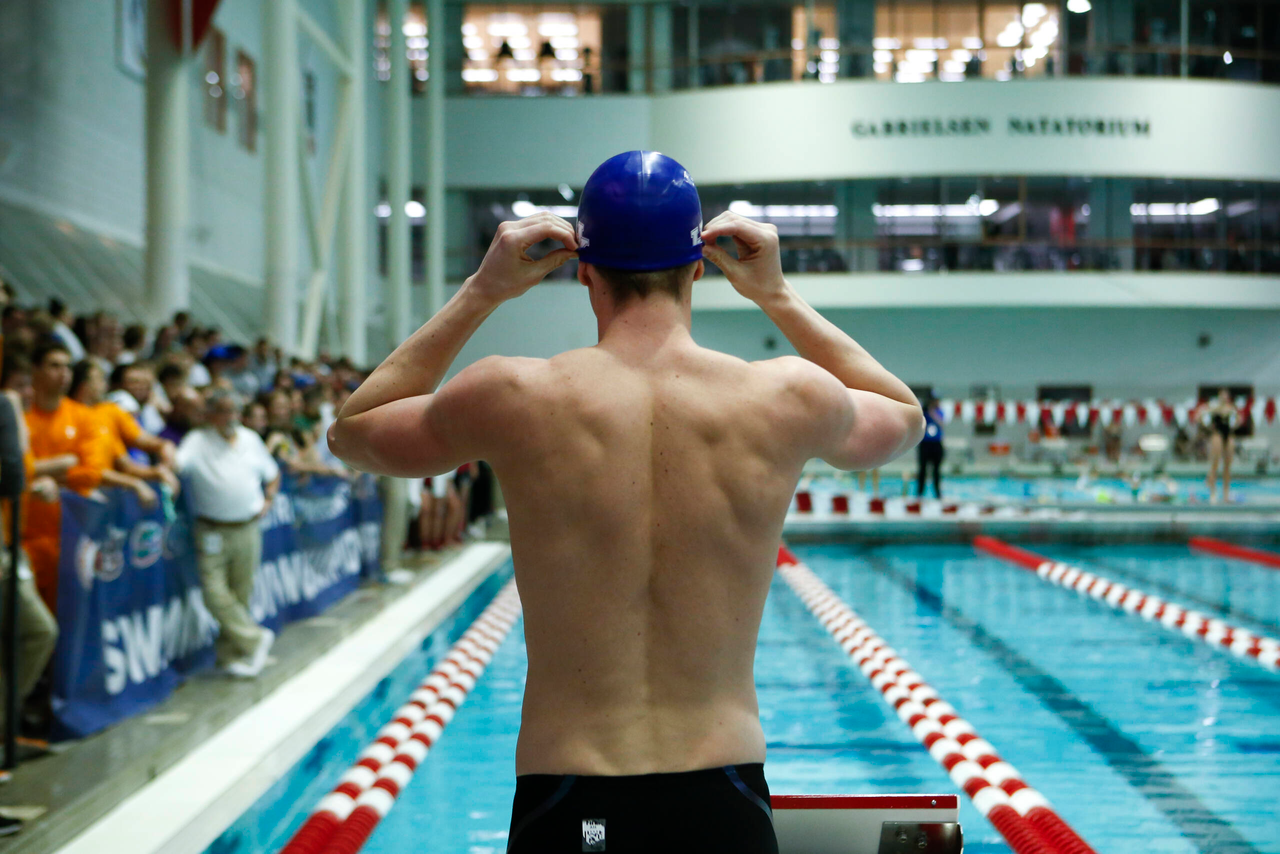 Photos from the afternoon portion of the final day of the 2019 SEC Swimming and Diving Championships in the Gabrielsen Natatorium at the University of Georgia in Athens, Ga., on Saturday, Feb. 23, 2019. (Casey Sykes)