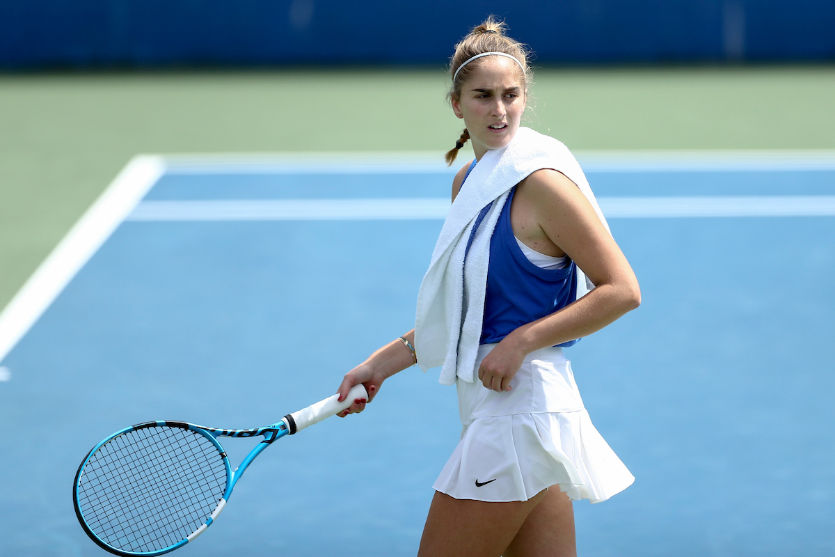 Carlota Molina.

Kentucky loses to South Carolina 4-2.

Photos by Chet White | UK Athletics