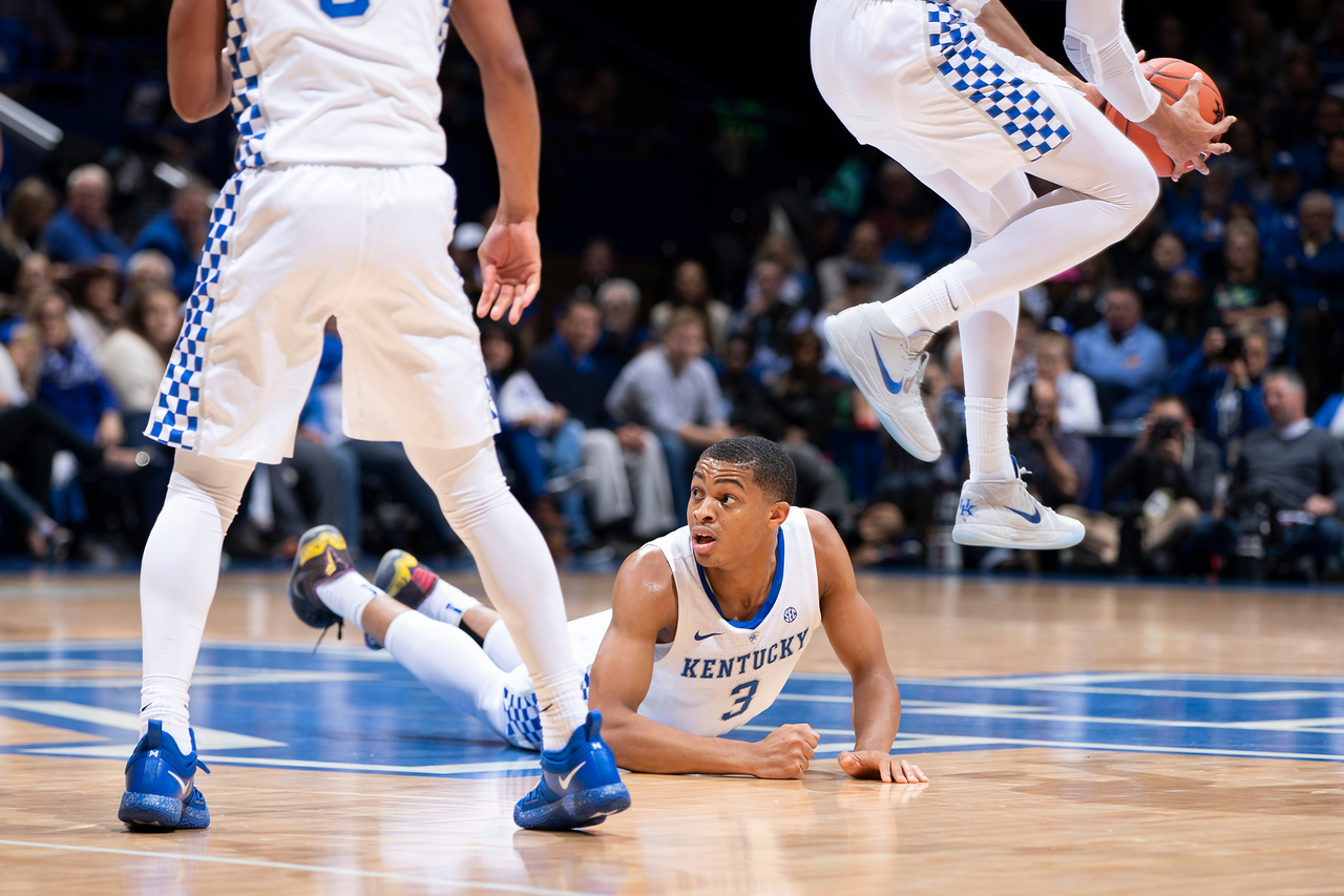 Keldon Johnson

Men's basketball beat SIU 71-59.

Photo by Chet White | UK Athletics