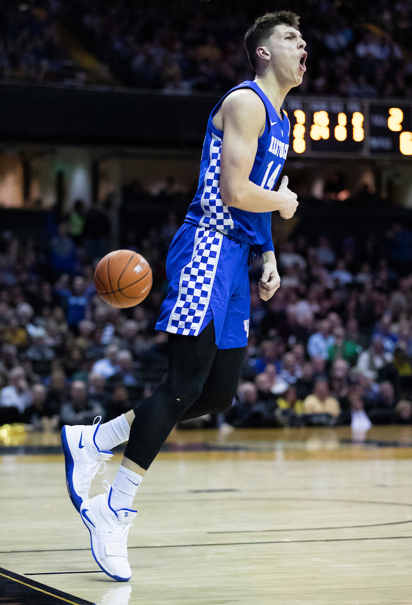 Tyler Herro.

Kentucky beat Vanderbilt 87-52 on Tuesday, January 29, 2019, at Memorial Gym in Nashville, TN.

Photo by Chet White| UK Athletics