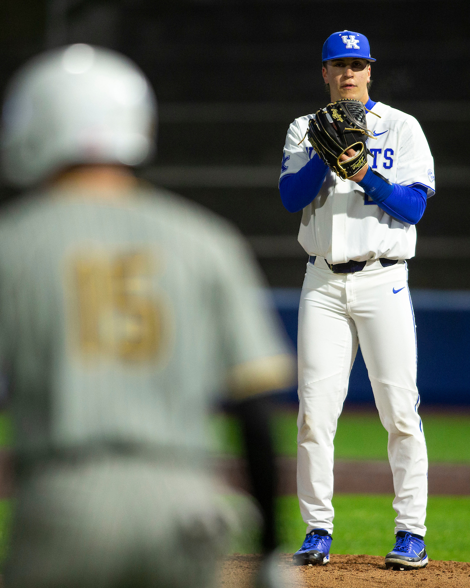 Wyatt Hudepohl.

Kentucky defeats Western Michigan 14-3.

Photo by Tommy Quarles | UK Athletics