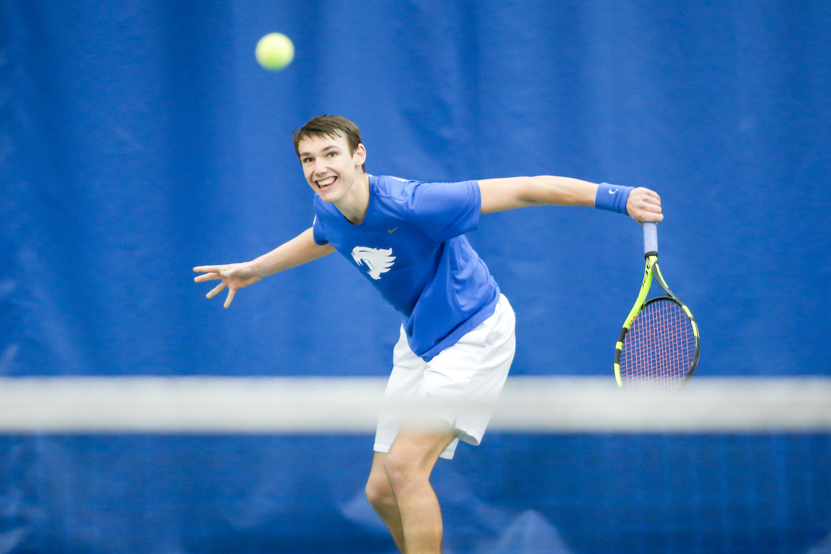Cesar Bourgois.

Kentucky men's tennis hosts Notre Dame.

Photo by Isaac Janssen | UK Athletics