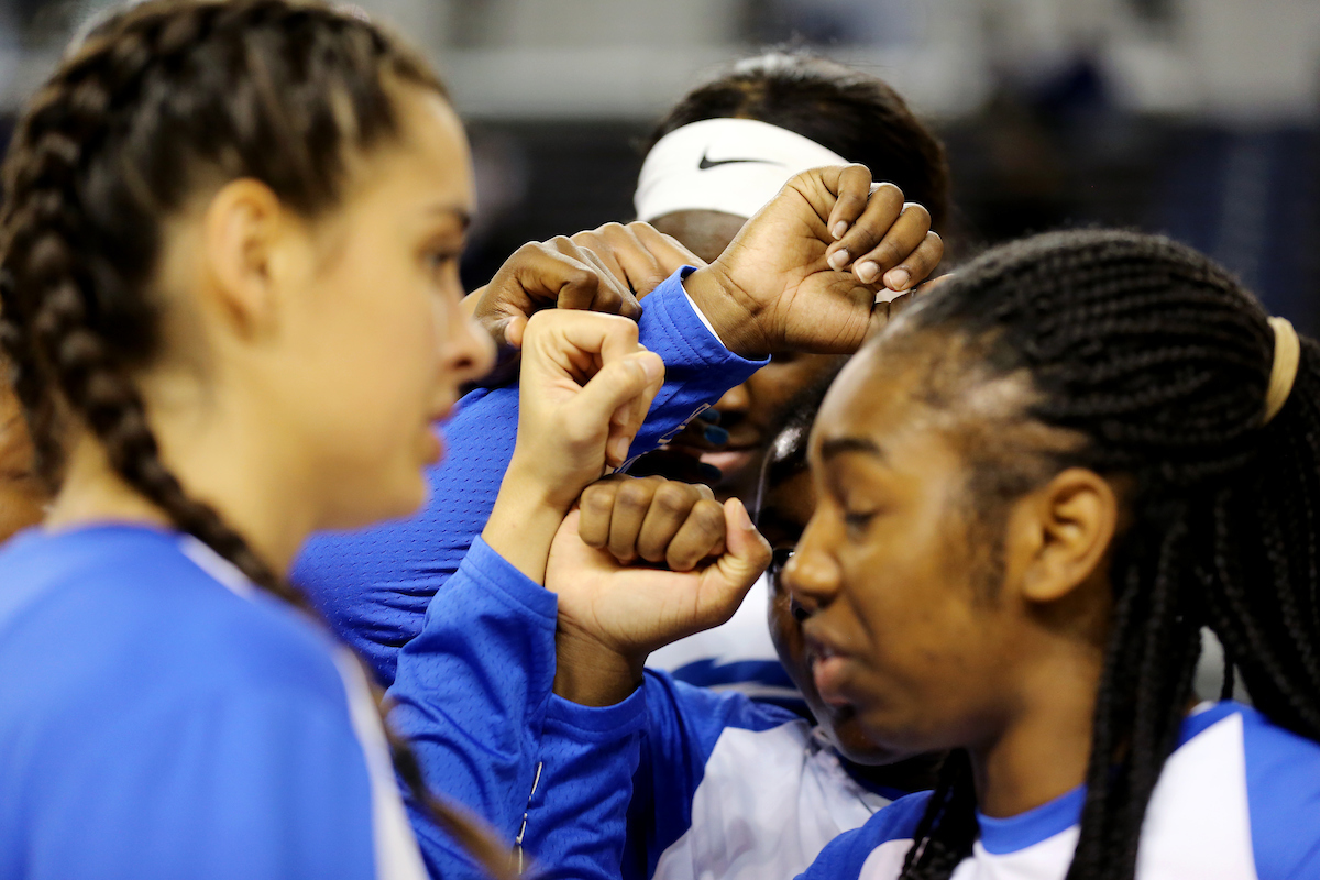 Team

UK women's basketball beats Morehead State. 

Photo by Britney Howard  | UK Athletics