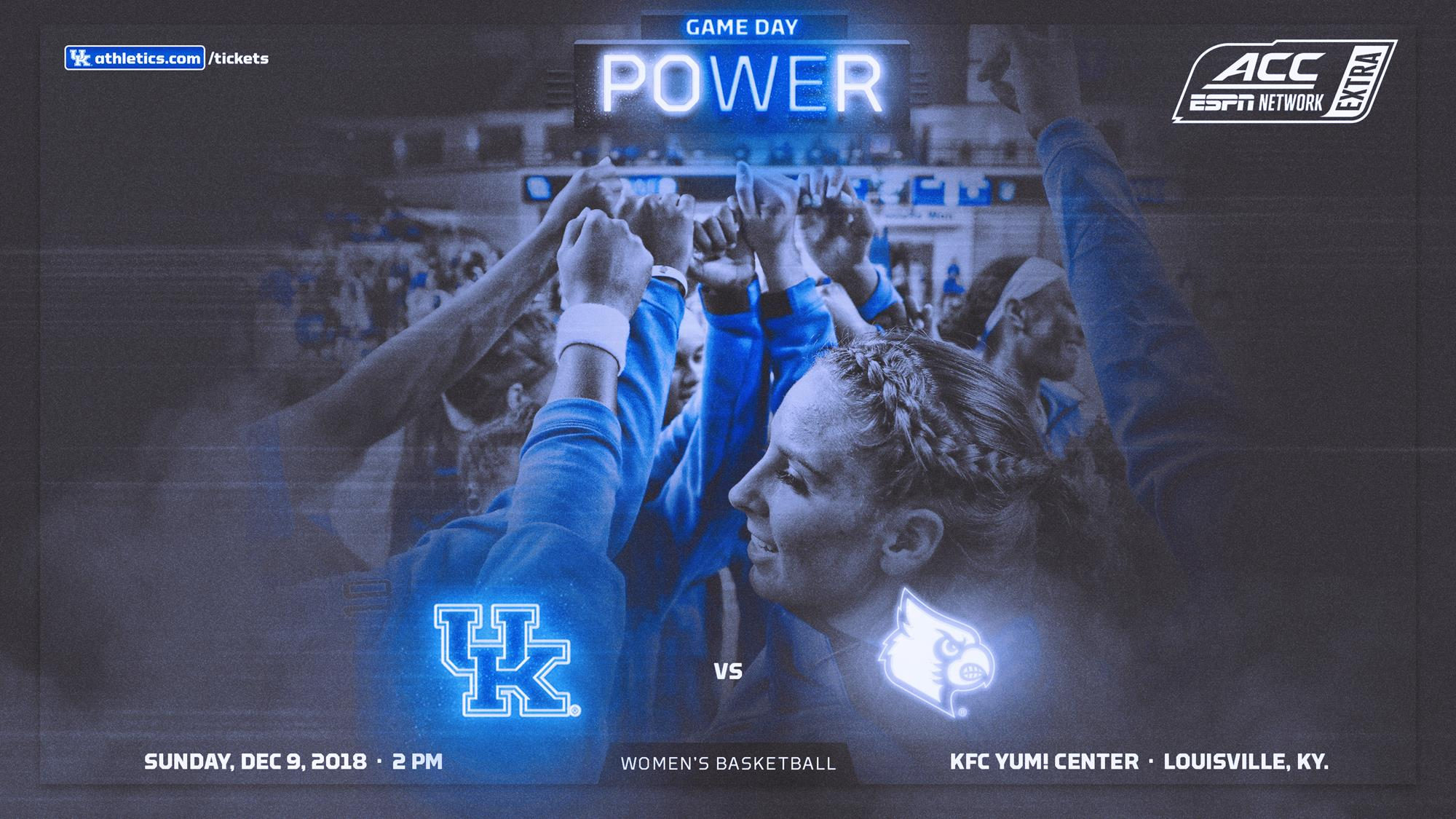 No. 19 Kentucky Travels to Face In-State Rival No. 5 Louisville Sunday