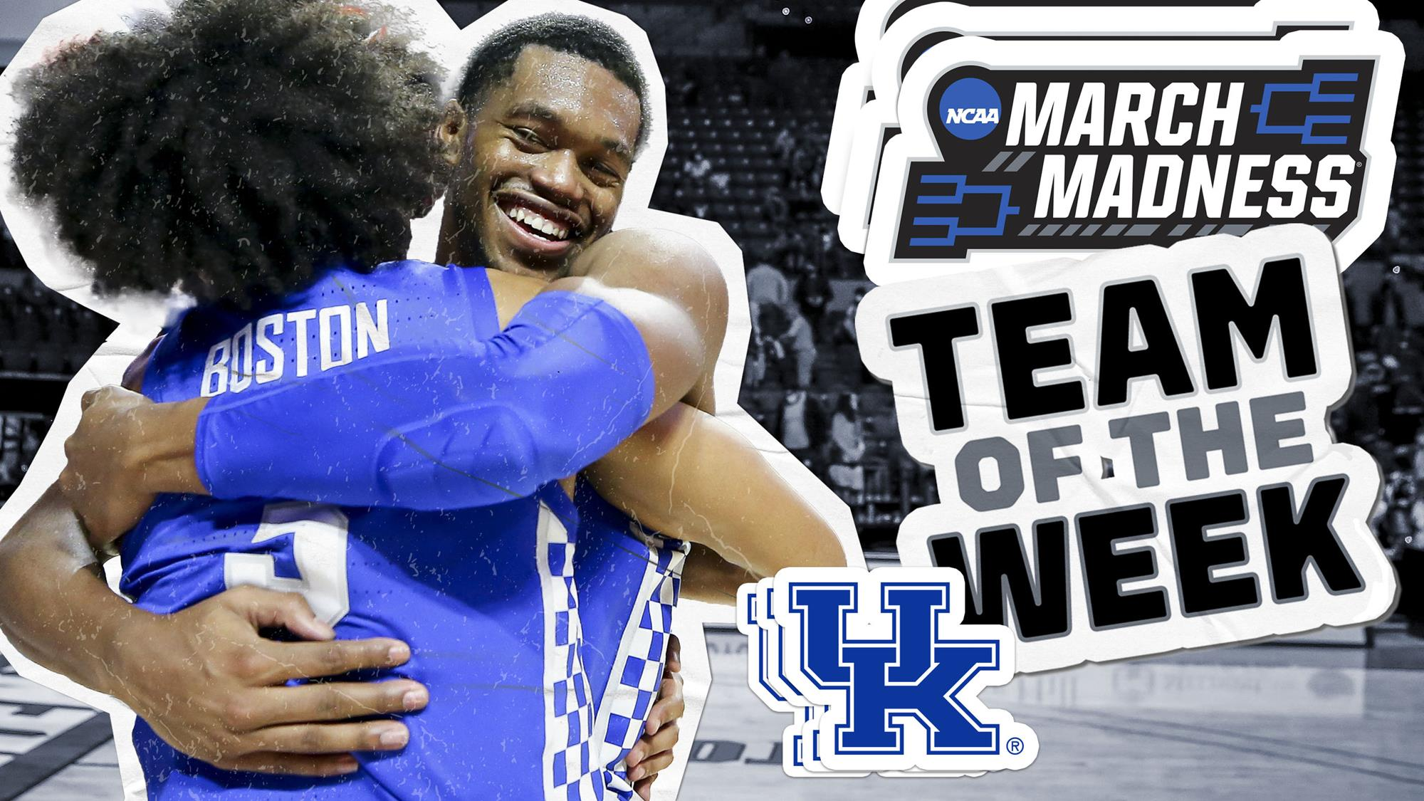 UK MBB Named NCAA March Madness Team of the Week