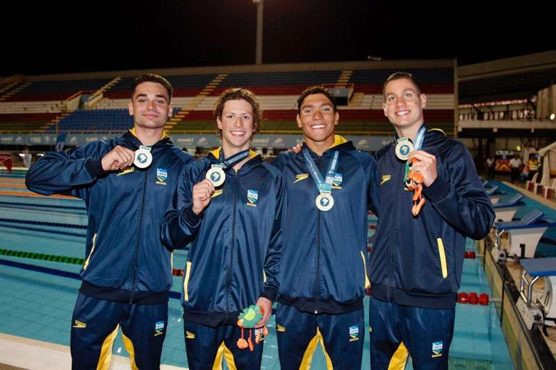 Kentucky Swim and Dive’s Caue Gluck Wins Two Medals at South American Championships