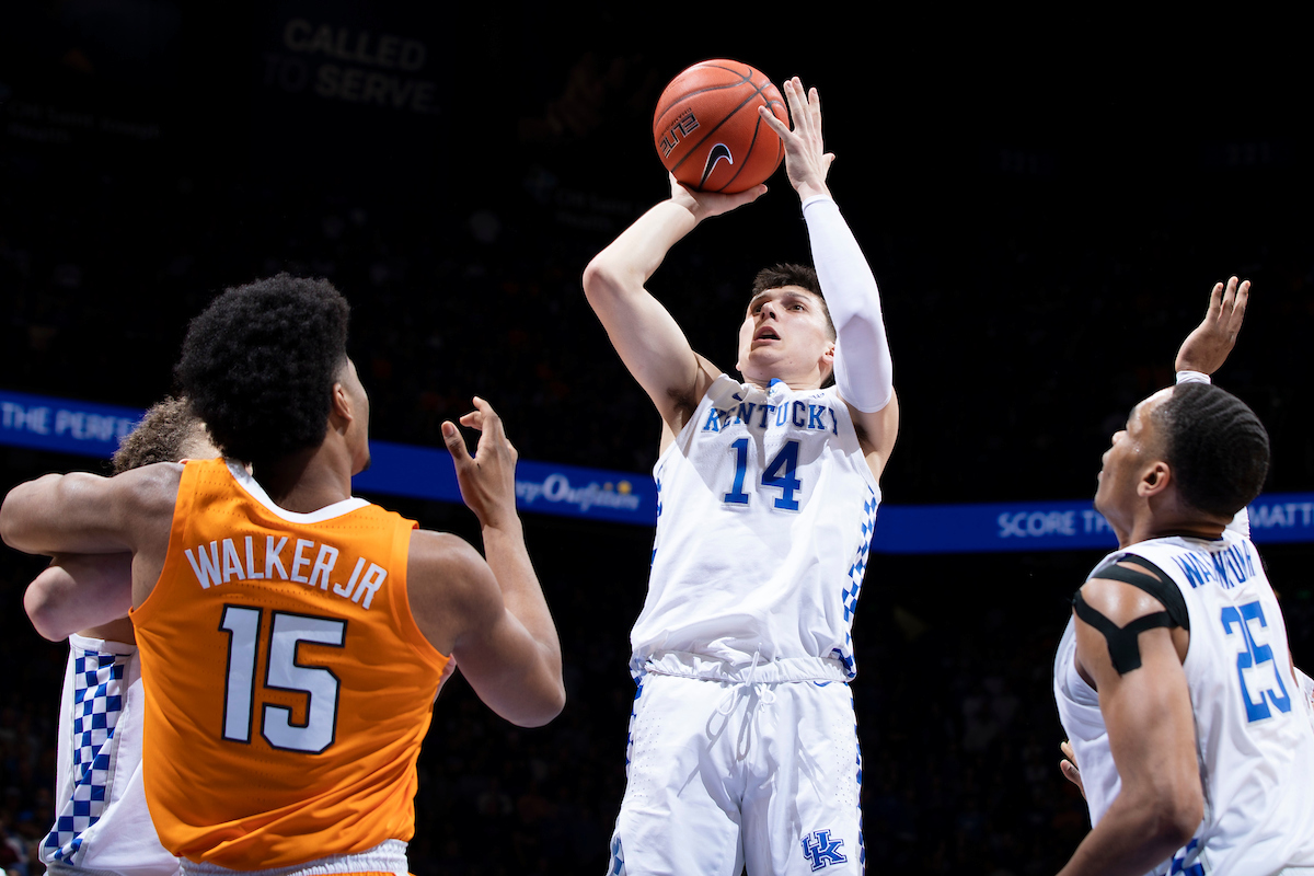 Tyler Herro.

Kentucky beat Tennessee 86-69.

Photo by Chet White | UK Athletics