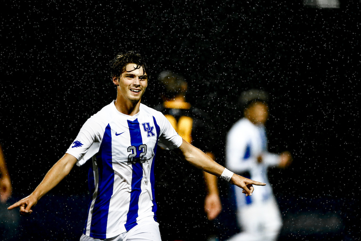 Jansen Wilson. 

Kentucky defeats Wright State University 7-1. 

Photo by Eddie Justice | UK Athletics