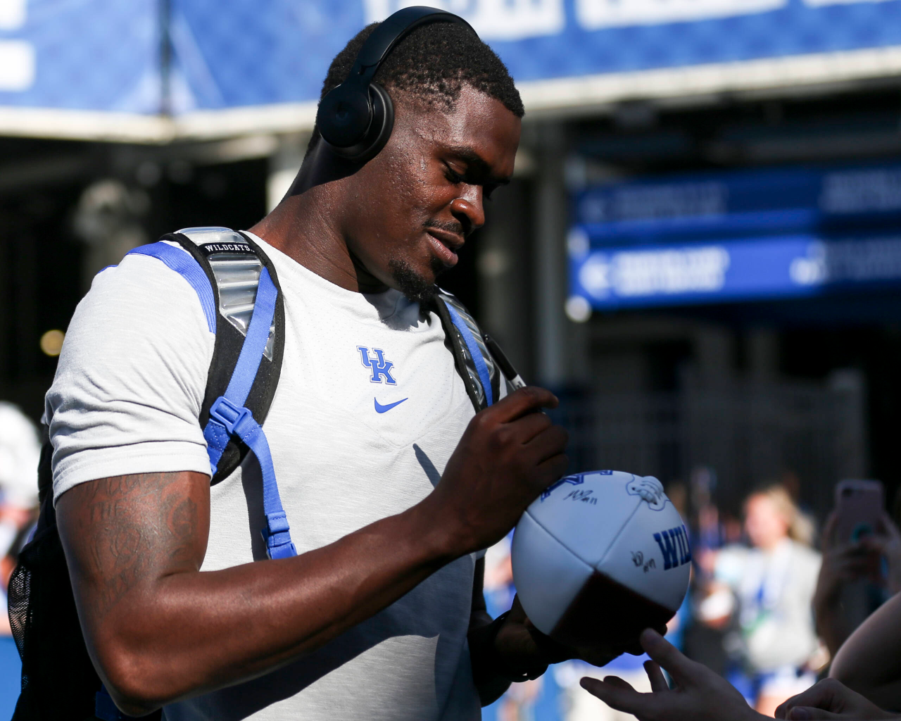 

Kentucky Football Cat Walk.

Photo by Grace Bradley | UK Athletics