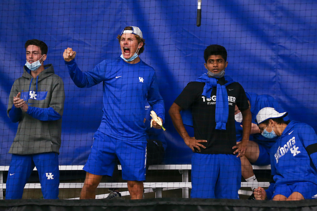 Team.

Kentucky defeats Virginia Tech 5-2.

Photo by Grace Bradley | UK Athletics