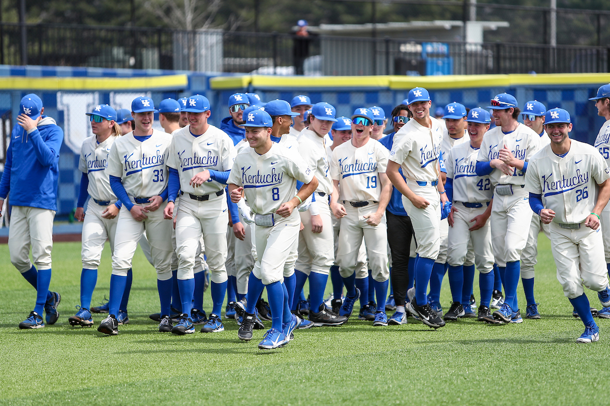 Team.

Kentucky beats Ole Miss 9-2.

Photo by Sarah Caputi | UK Athletics