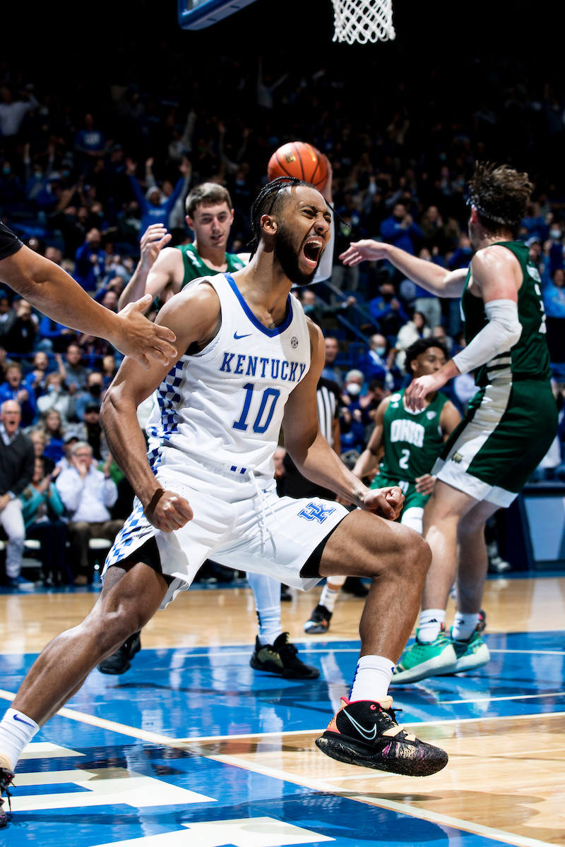 Davion Mintz.

Kentucky beat Ohio University 77-59.

Photos by Chet White | UK Athletics