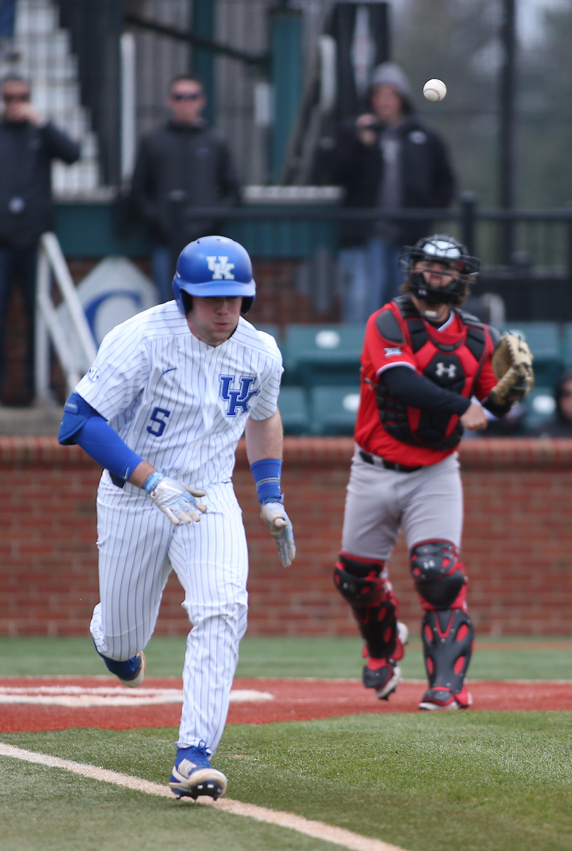 TJ Collett

The University of Kentucky baseball team beat Texas Tech 11-6 on Saturday, March 10, 2018, in Lexington?s Cliff Hagan Stadium.

Barry Westerman | UK Athletics