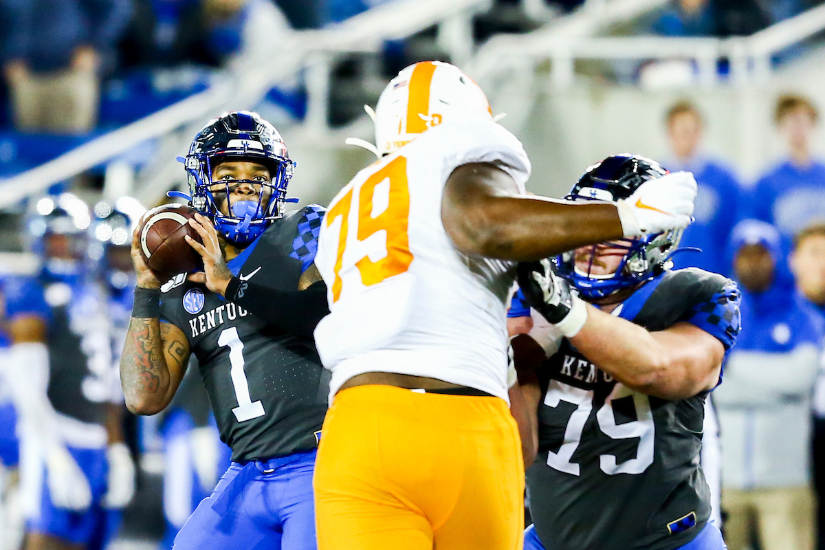 Lynn Bowden.

Kentucky falls to Tennessee 17-13.

Photo by Hannah Phillips | UK Athletics