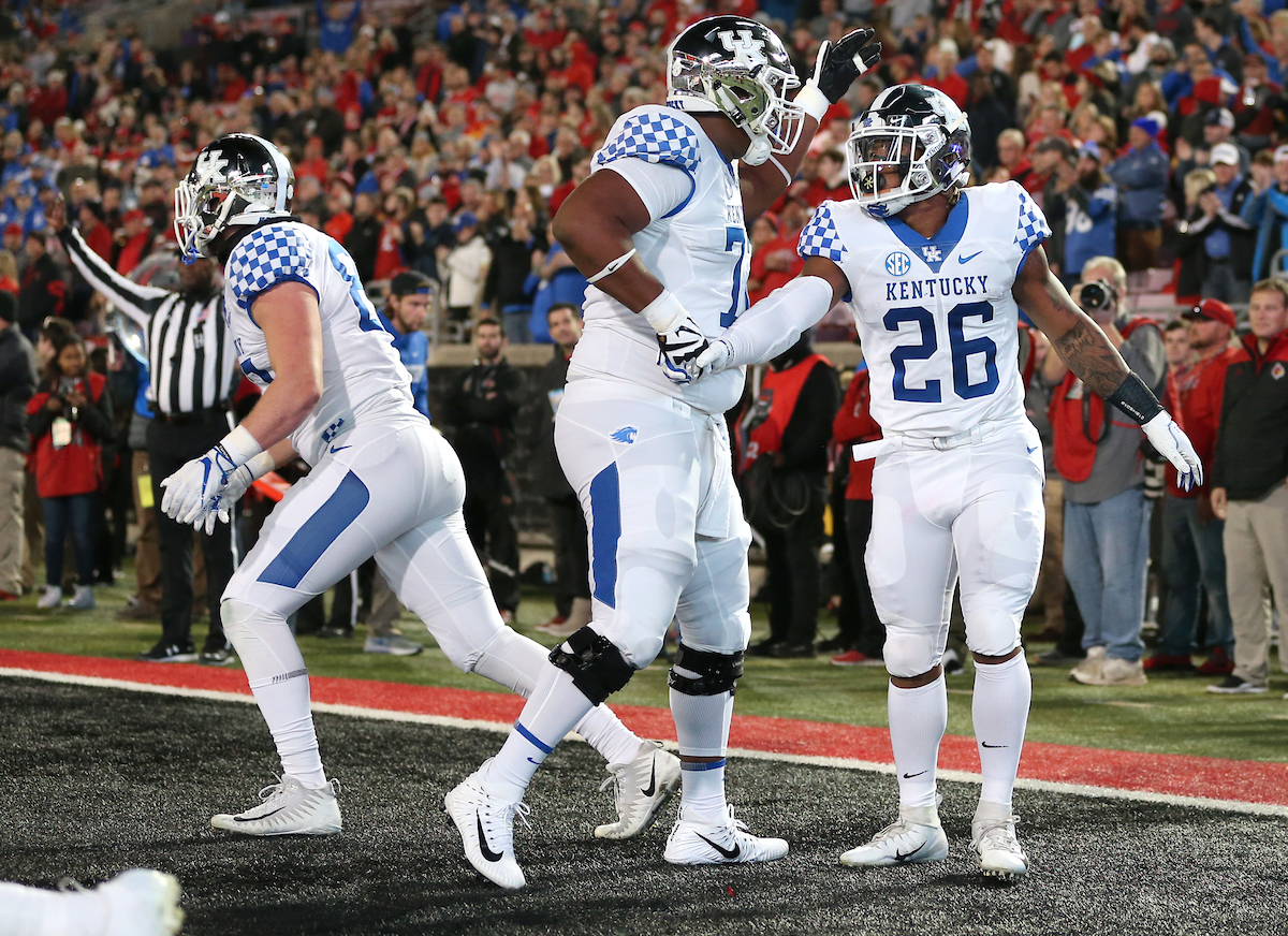 Benny Snell Jr

Kentucky Football beats Louisville at Cardinal Stadium 56-10.


Photo By Barry Westerman | UK Athletics