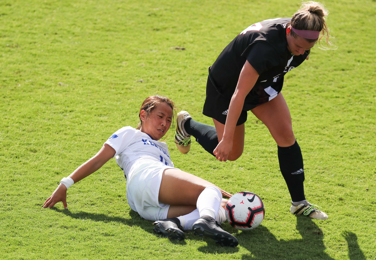 YUUKA KUROSAKI.

The University of Kentucky women's soccer team falls to Eastern Kentucky 1-0 Sunday, September 2, at the Bell Soccer Complex in Lexington, Ky.

Photo by Elliott Hess | UK Athletics