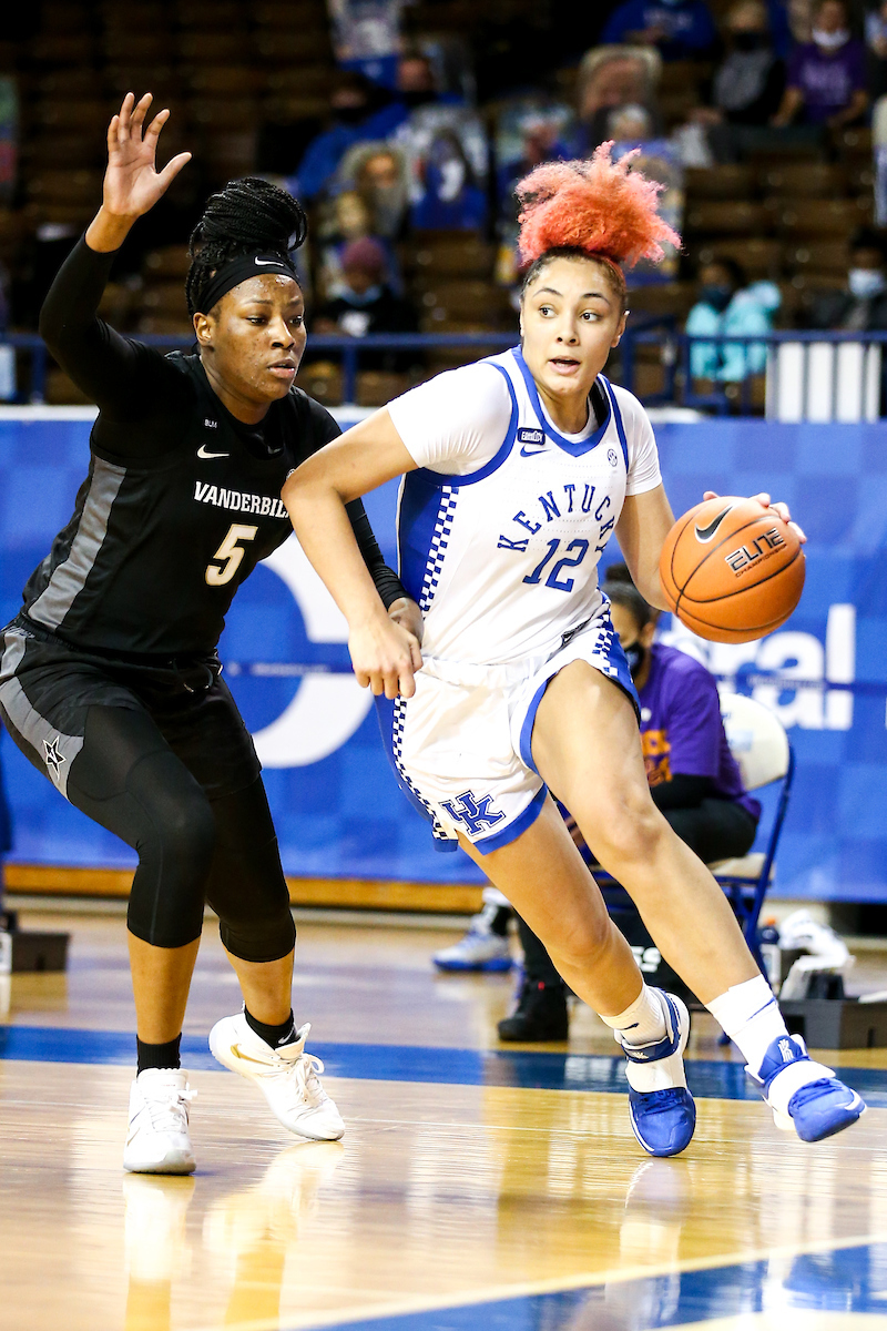 Treasure Hunt. 

Kentucky beat Vandy 80 - 73.

Photo by Eddie Justice | UK Athletics