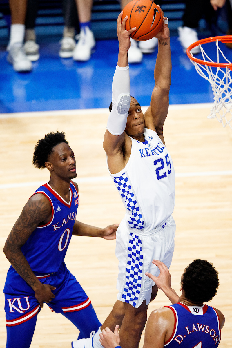 PJ Washington.

The UK men's basketball team beat Kansas 71-63 at Rupp Arena on Saturday, January 26, 2019.

Photo by Elliott Hess | UK Athletics