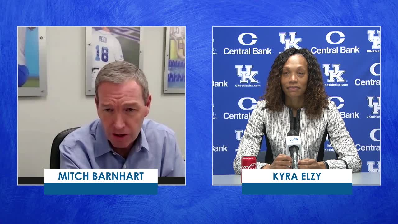 WBB: Coach Elzy and Mitch Barnhart Press Conference