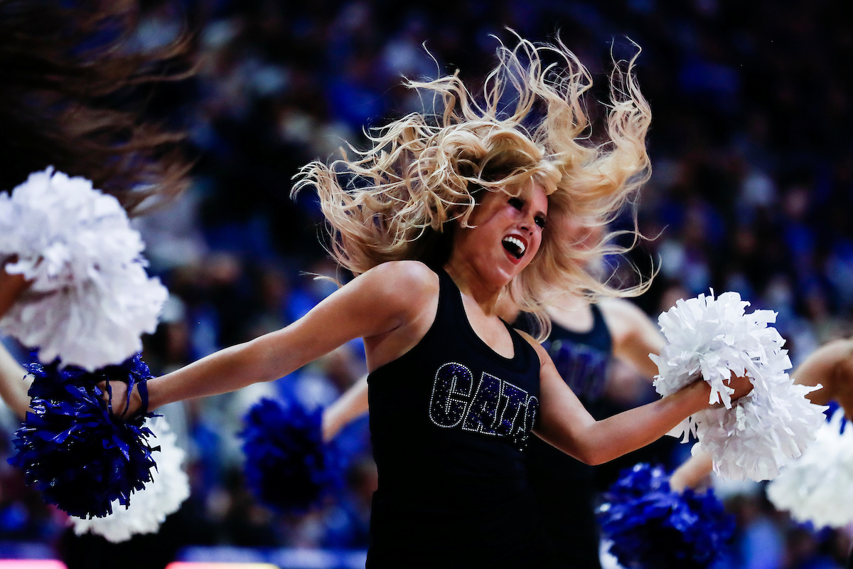 Dance Team. Allison Broadhurst.

Kentucky beat Alabama 90-81.

Photos by Chet White | UK Athletics