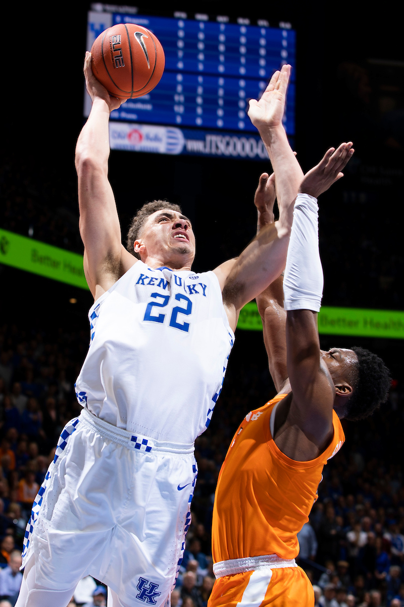 Reid Travis.

Kentucky beat Tennessee 86-69.

Photo by Chet White | UK Athletics