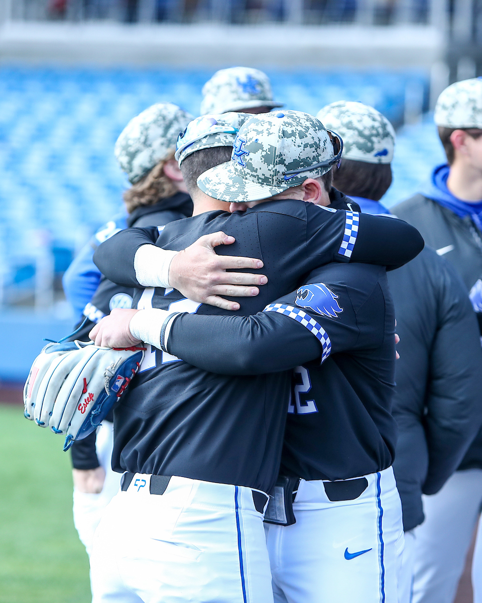 Tanner Kim and Chase Estep.

Kentucky defeats Georgia 18-5.

Photo by Sarah Caputi | UK Athletics