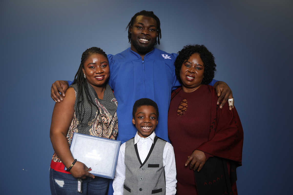 CATS Dec 2018 Graduation. 

Photo by Quinn Foster | UK Athletics