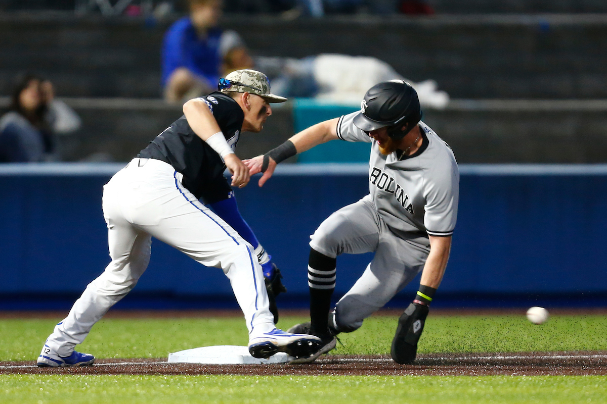 Chase Estep. 

Kentucky falls South Carolina,12-6. 

Photo By Barry Westerman | UK Athletics
