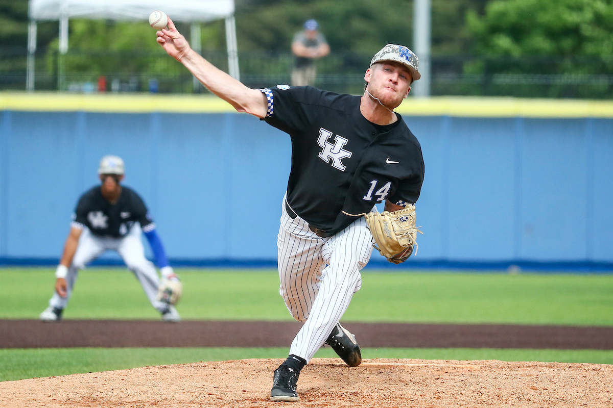 Tyler Guilfoil.

Kentucky beats Auburn 6-3.

Photo by Sarah Caputi | UK Athletics