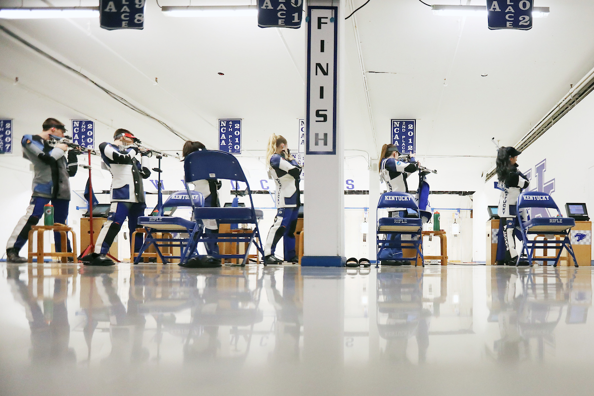 Kentucky Rifle hosts WVU.

Photo by Quinn Foster | UK Athletics