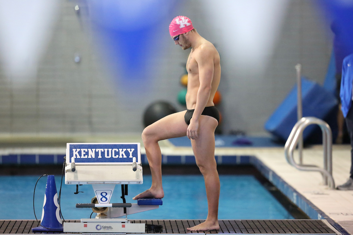 UK Swimming & Diving in action against LSU on Tuesday, October 23rd, 2018 at the Lancaster Aquatic Center in Lexington, Ky.

Photos by Noah J. Richter | UK Athletics