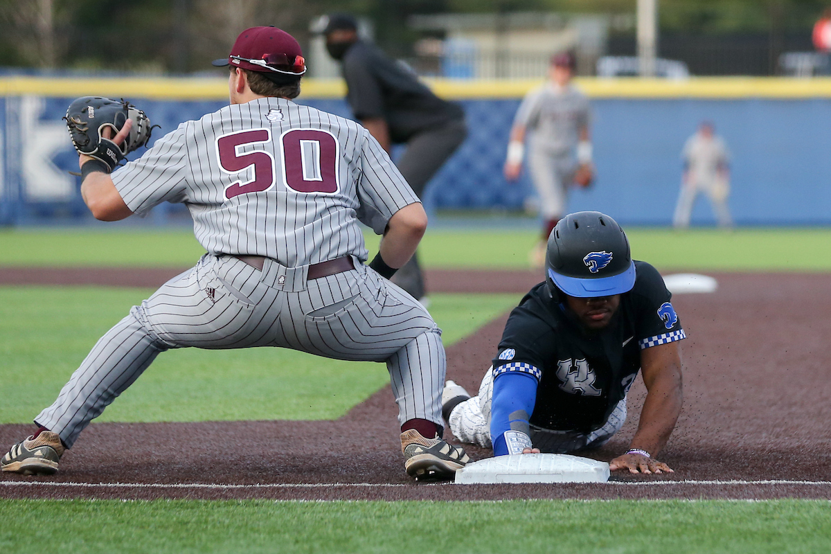 Oraj Anu.

Kentucky defeats Bellarmin 12 - 0.

Photo by Sarah Caputi | UK Athletics