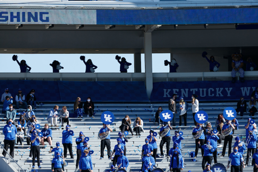 Dance Team. Band. 

UK loses to Georgia, 14-3.

Photo by Elliott Hess | UK Athletics