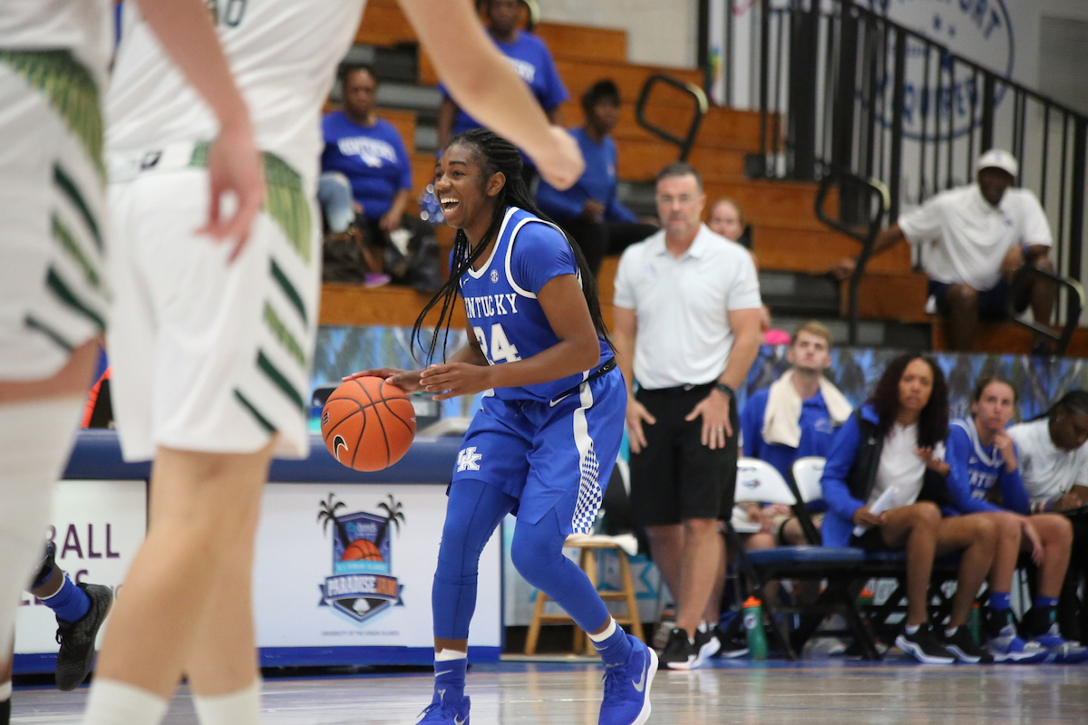 Game One - Kentucky vs. South Florida

The women's basketball team travels to Saint Thomas to compete in the 2018 Paradise Jam Tournament from November 22nd-24th at the University of the Virgin Islands.

Photos by Noah J. Richter | UK Athletics