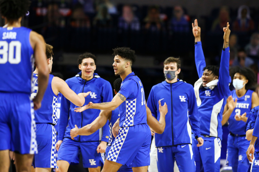 Dontaie Allen. Devin Askew. Lance Ware. Brennan Canada. Cam’Ron Fletcher. Brandon Boston Jr.

Kentucky beat Florida 76-58 at the O’Connell Center in Gainesville, Fla.

Photo by Chet White | UK Athletics