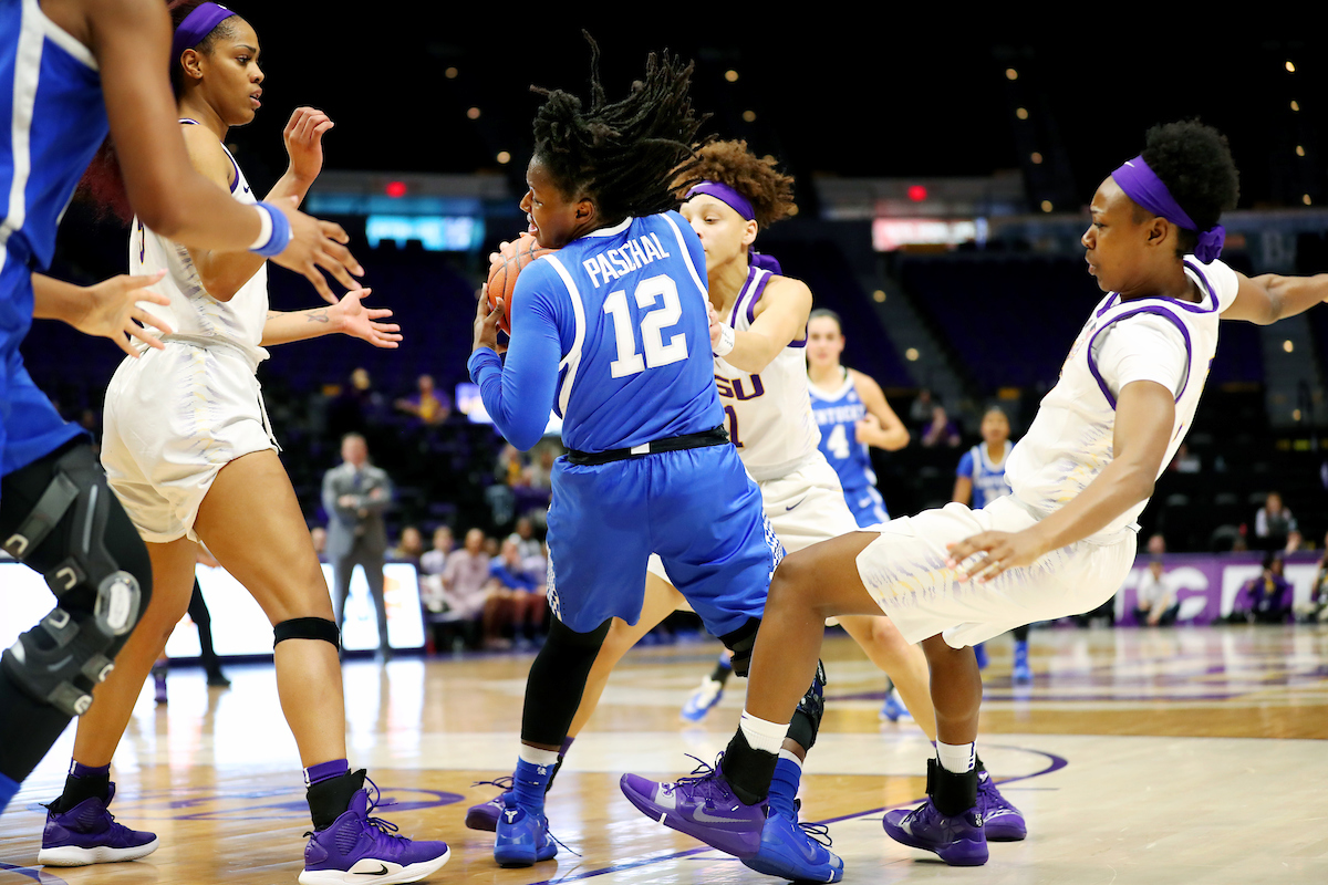 Amanda Paschal
Kentucky Women's Basketball beat LSU 64-60. 

Photo by Britney Howard  | UK Athletics