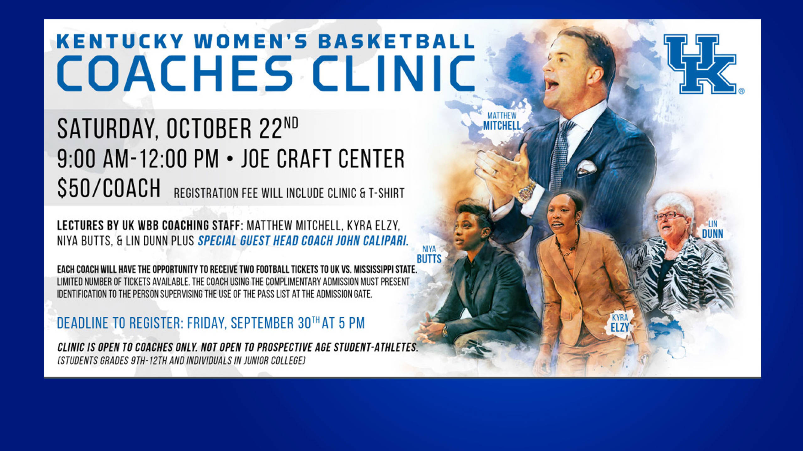 2016 Kentucky Women's Basketball Coaches Clinic