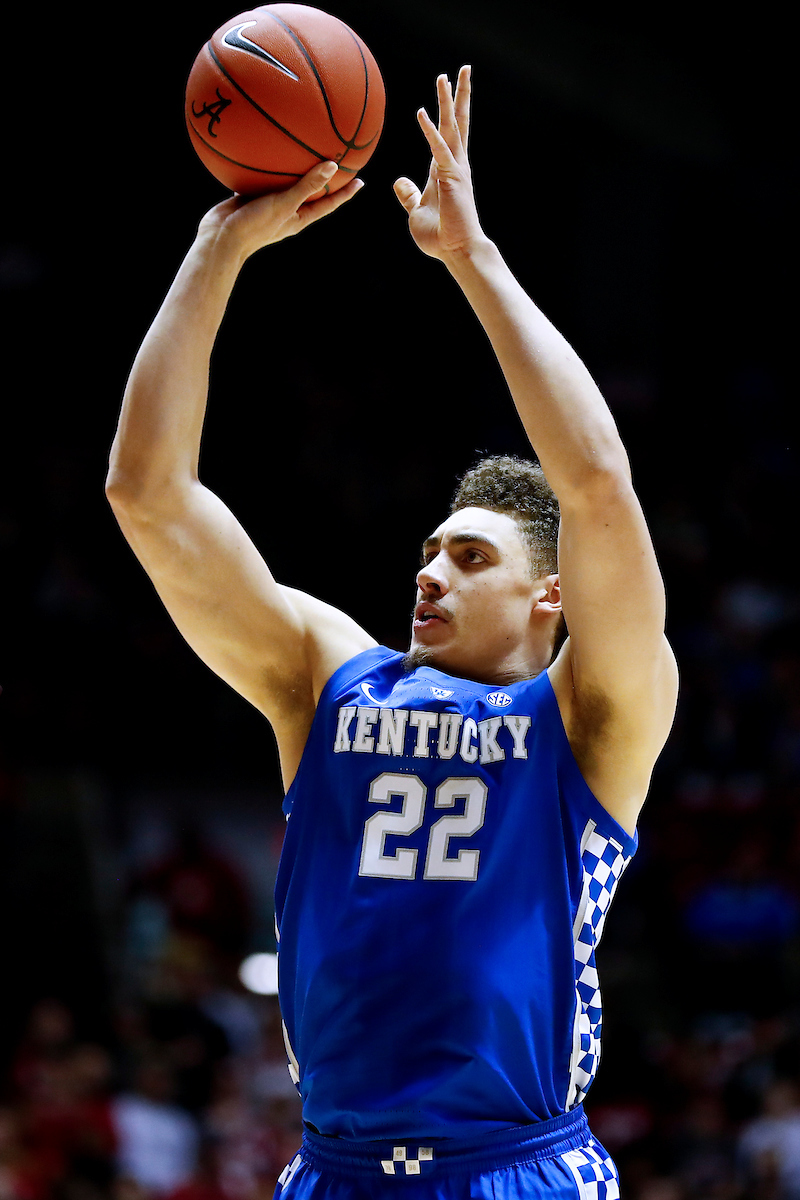 Reid Travis.

Kentucky falls to Alabama 77-75 on Saturday, January 5, 2019, at Coleman Coliseum in Tuscaloosa, AL.

Photo by Chet White | UK Athletics
