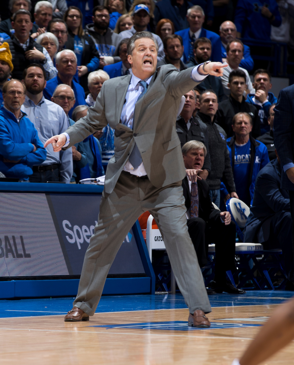 John Calipari.

The University of Kentucky men's basketball team beats Vanderbilt 83-81 on Tuesday, January 30, 2018 at Rupp Arena in Lexington, Ky.


Photos by Mark Cornelison | UK Athletics
