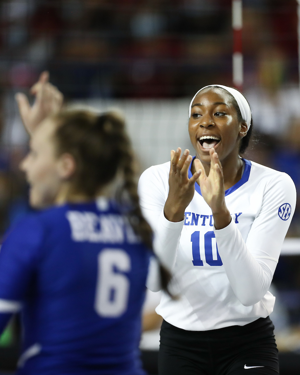 REAGAN RUTHERFORD.

Kentucky beats Stanford, 3-2.

Photo by Elliott Hess | UK Athletics