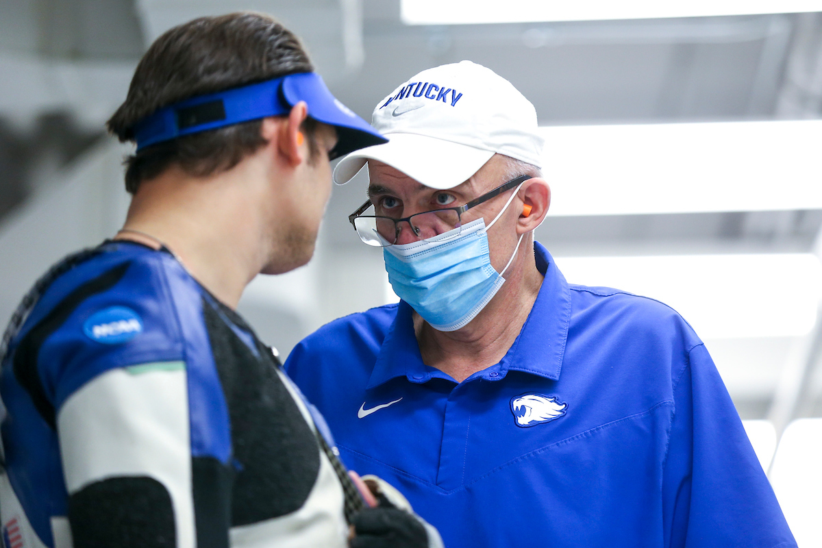Harry Mullins.Kentucky Rifle competes against Memphis.Photo by Grace Bradley | UK Athletics