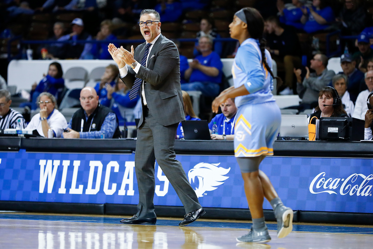 Matthew Mitchell.

UK women's basketball beat Southern 91-41.

Photo by Chet White | UK Athletics