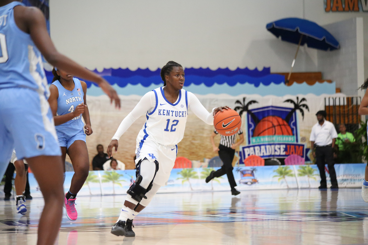 Game Three - Kentucky vs. UNC

The women's basketball team travels to Saint Thomas to compete in the 2018 Paradise Jam Tournament from November 22nd-24th at the University of the Virgin Islands.

Photos by Noah J. Richter | UK Athletics