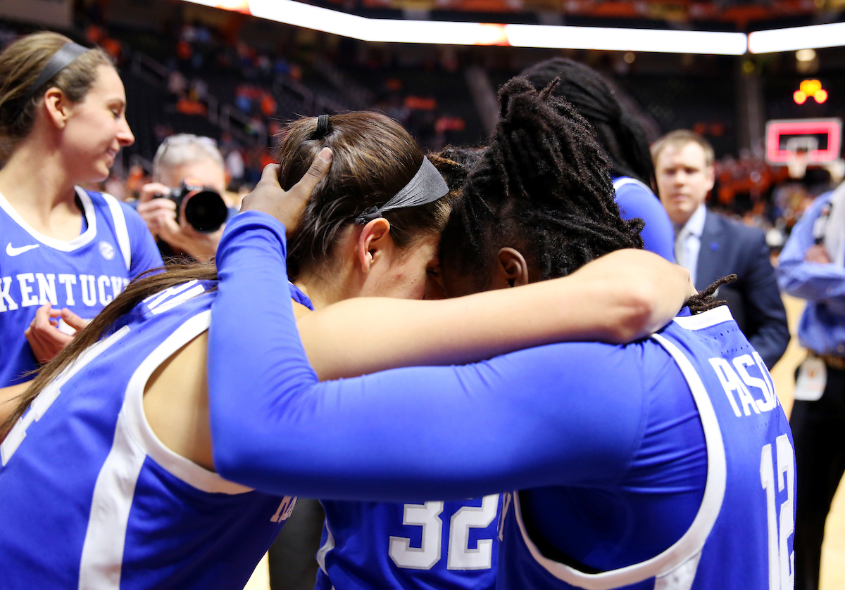Maci Morris
The UK Women's Basketball team beats Tennessee 73-71. 

Photo by Britney Howard  | UK Athletics