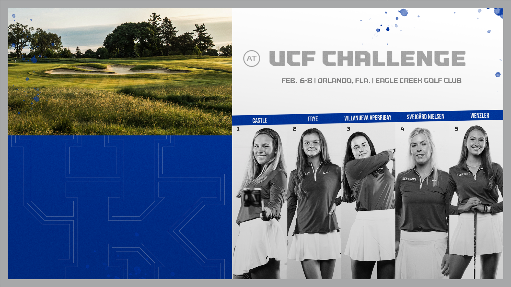 Kentucky Women’s Golf Returns to Florida for the UCF Challenge