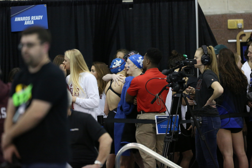 UK Women's Swimming & Diving in action on day four of the 2018 NCAA Championships on Thursday March 17, 2018 at the McCorkle Aquatic Pavilion.

Photos by Noah J. Richter | UK Athletics