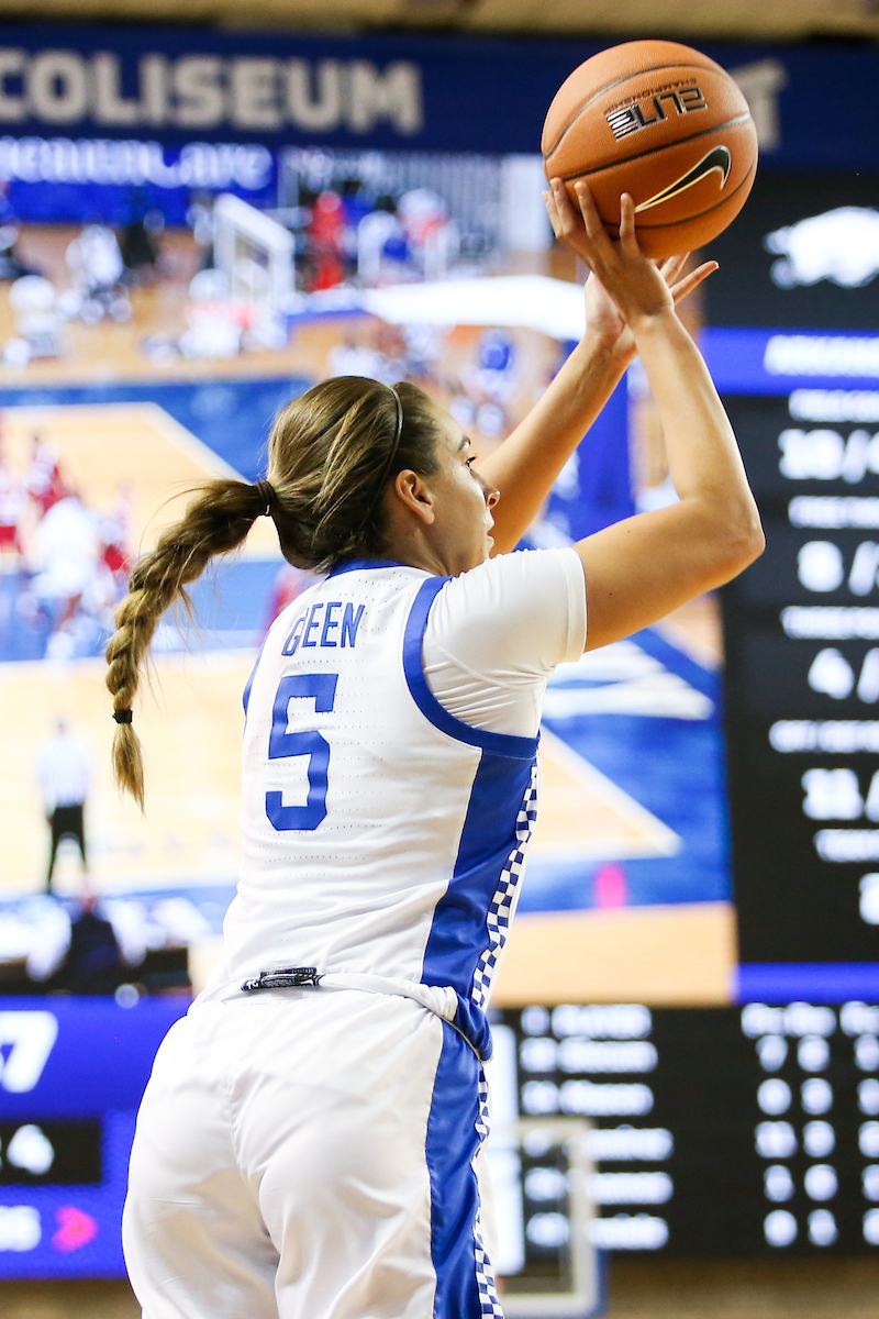 Blair Green.

Kentucky beats Arkansas 75-64.

Photo by Hannah Phillips | UK Athletics